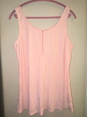 torrid Soft Pink Scoop Neck Tank Top